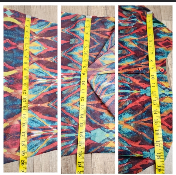 Alice + Olivia Rhi Tiered Hem Tank Dress Tribal Diamond  boho mini slip dress S - Picture 13 of 17